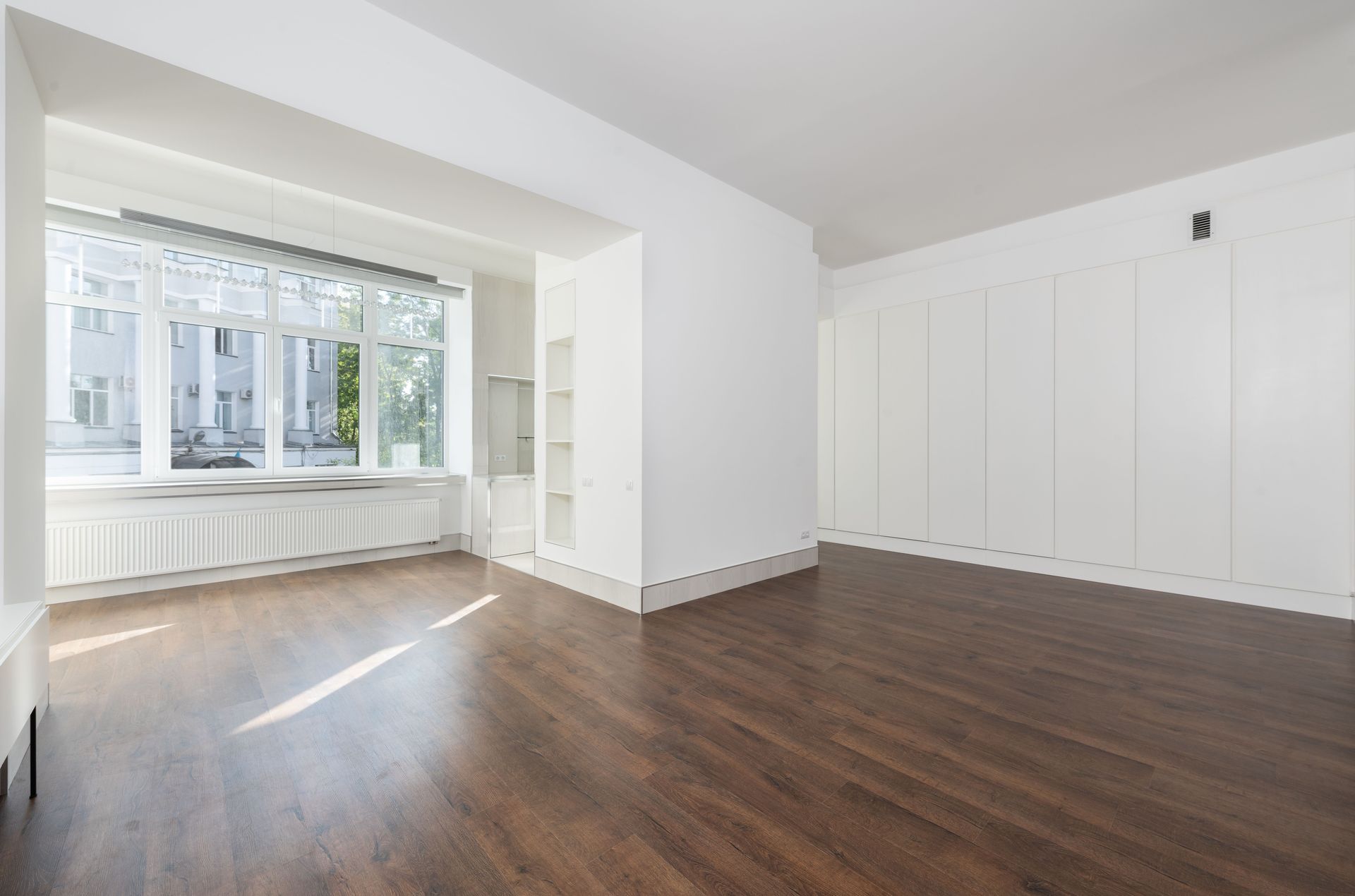 Rénovation intérieure d'un appartement dans les Hauts-de-Seine avec parquet